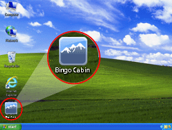bingo cabin desktop icon screenshot