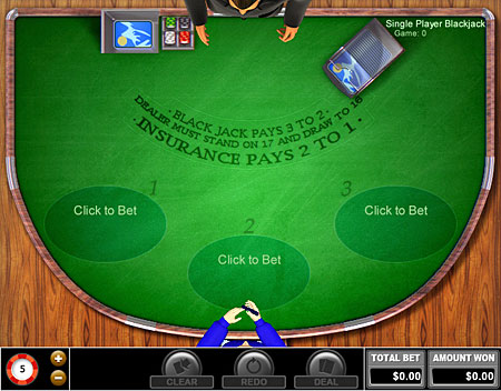 bingo cabin single player blackjack online casino game