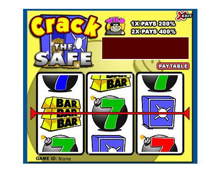 bingo cabin crack the safe 3 reel online slots game